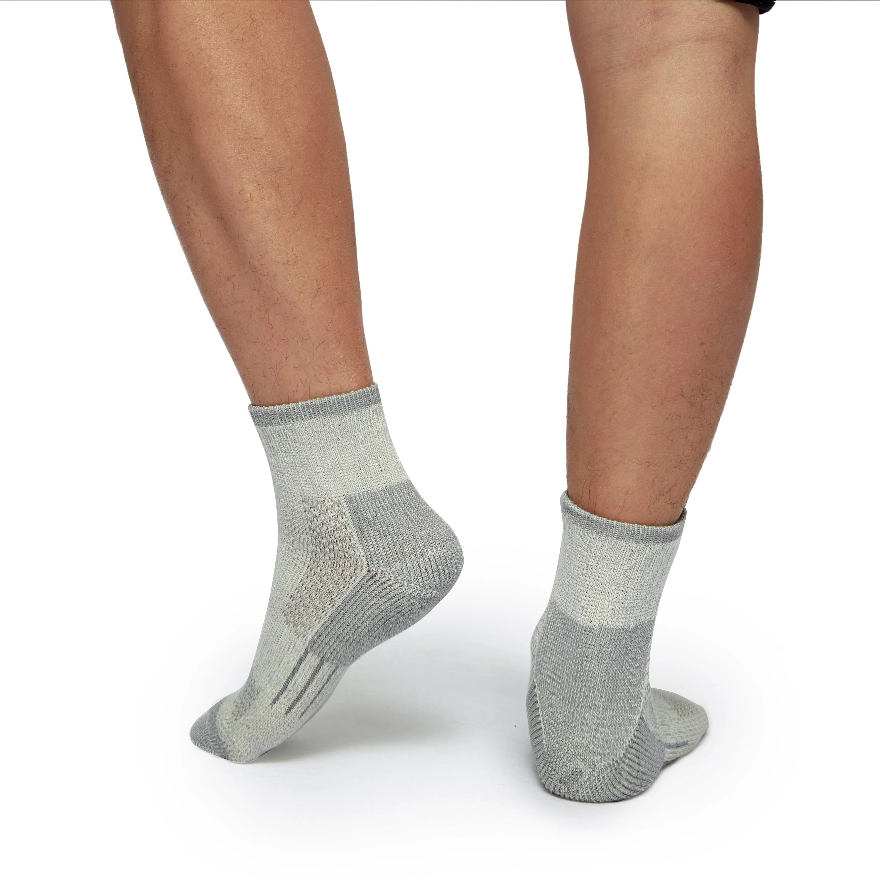 Men's Feet Free Running Stripes ankle socks 2-packs