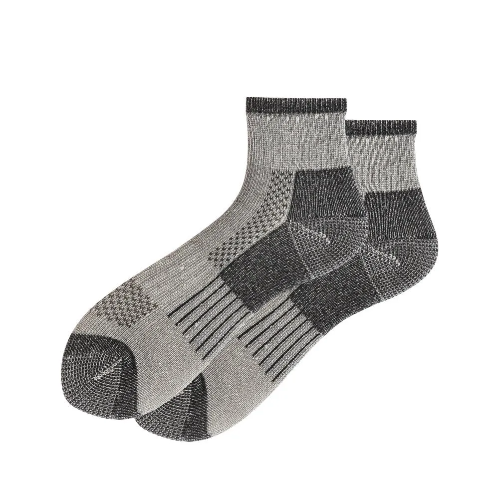 Men's Feet Free Running Stripes ankle socks 2-packs