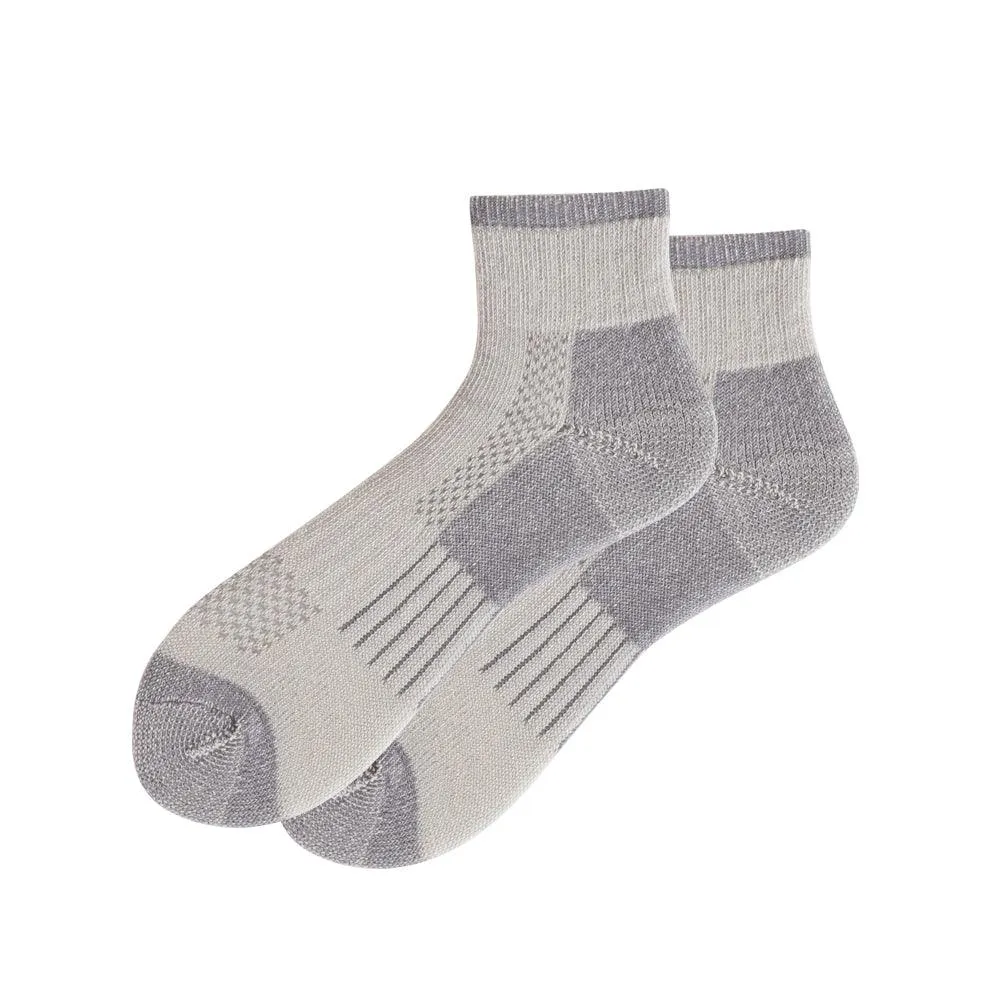 Men's Feet Free Running Stripes ankle socks 2-packs