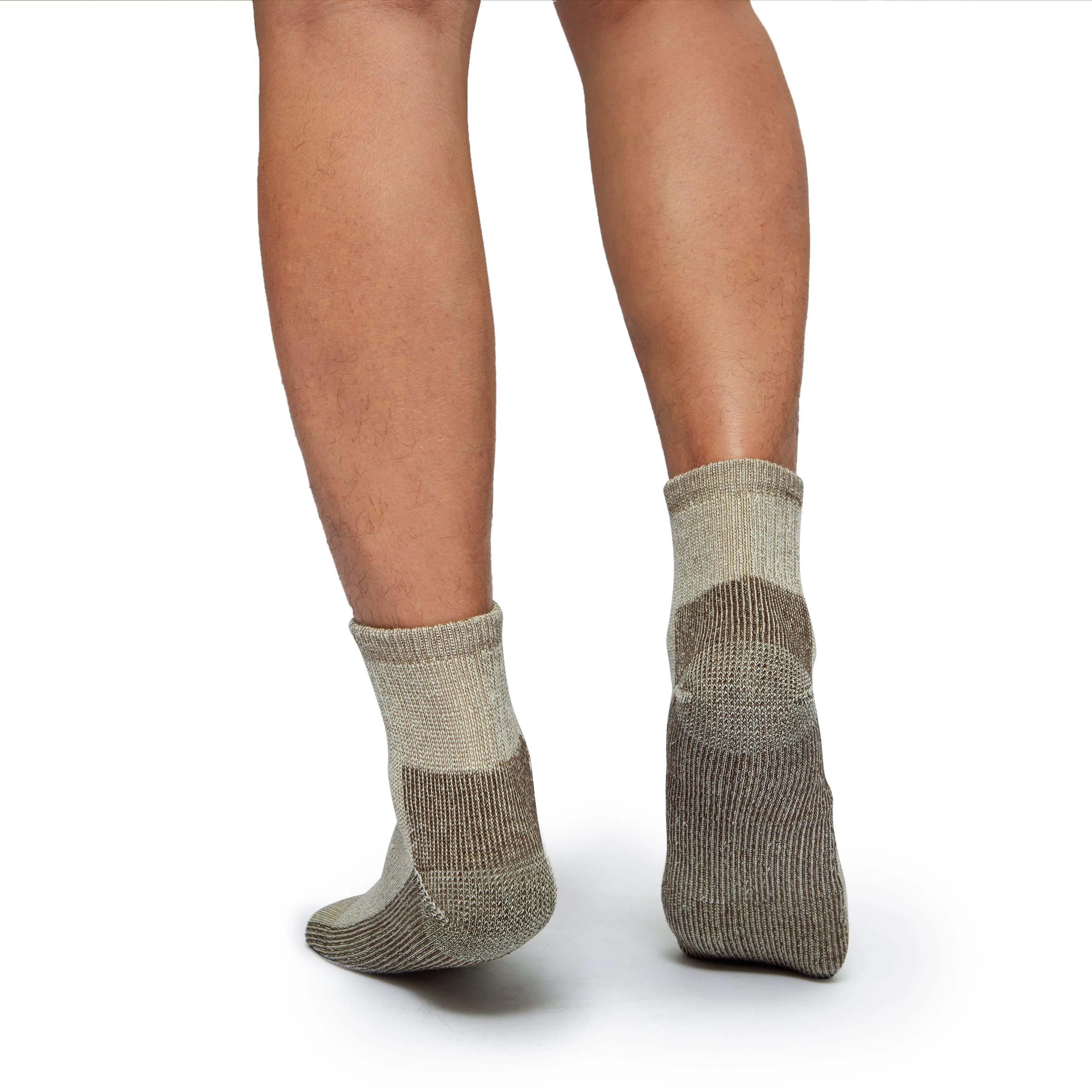 Men's Touch Wear Everyday GRAY ankle socks 4-packs