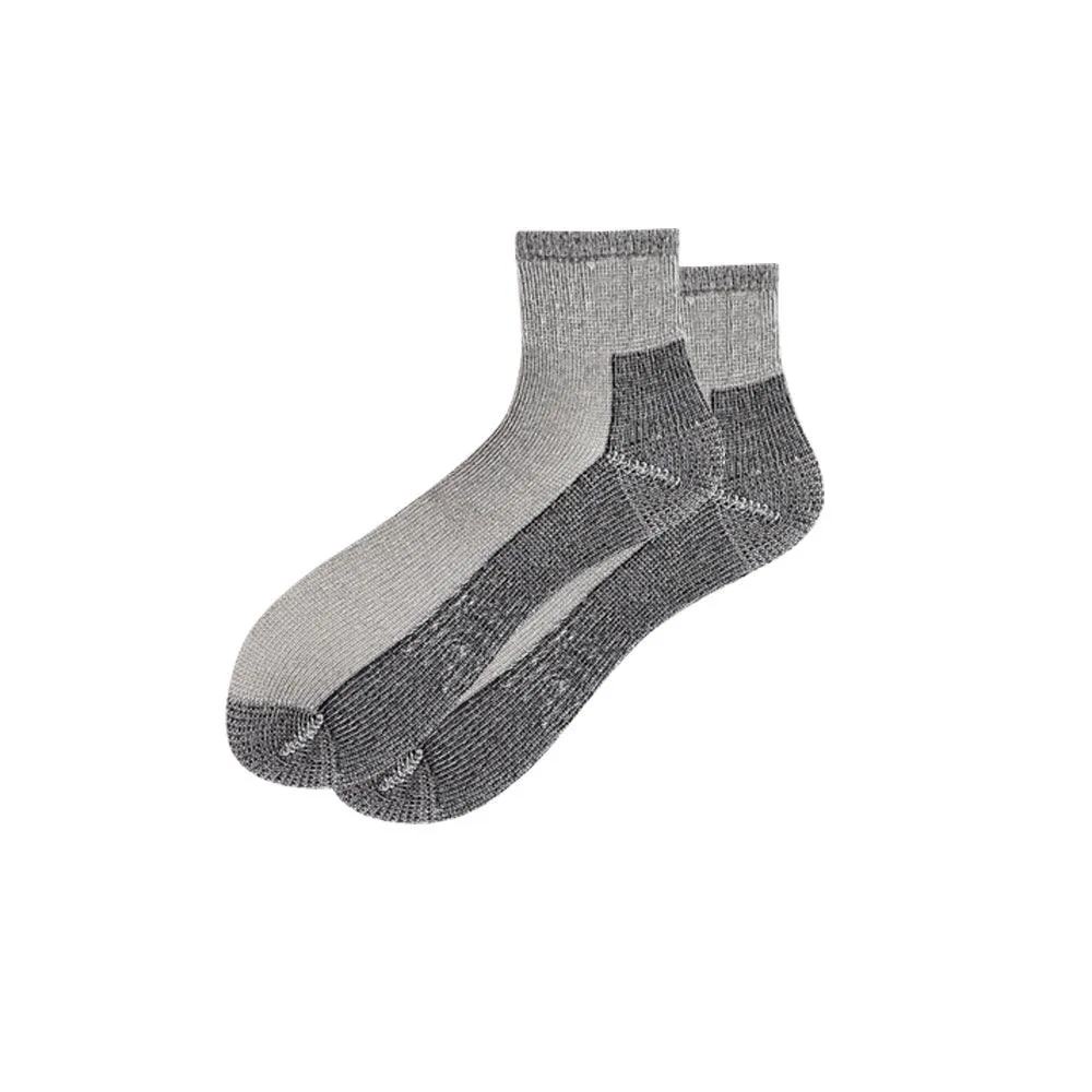 Men's Touch Wear Everyday GRAY ankle socks 4-packs