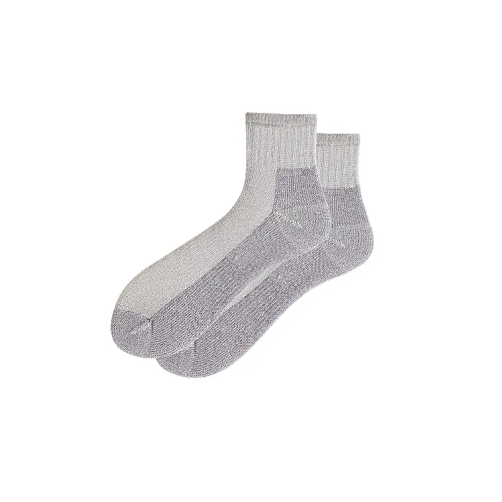 Men's Touch Wear Everyday GRAY ankle socks 4-packs