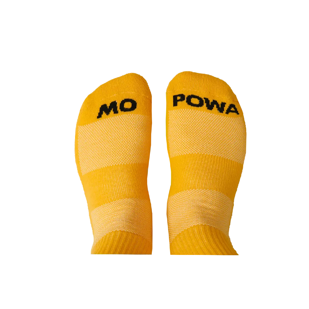 Mo Powa Socks - Yellow