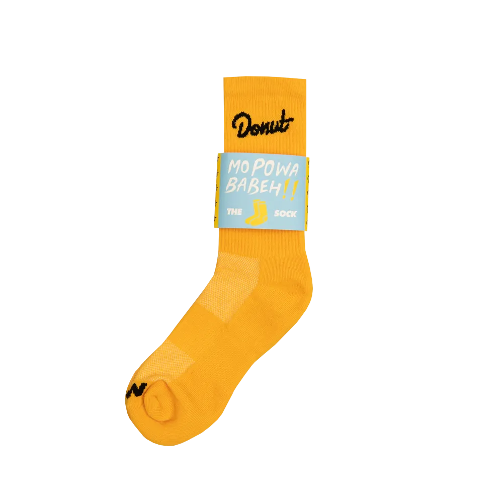 Mo Powa Socks - Yellow