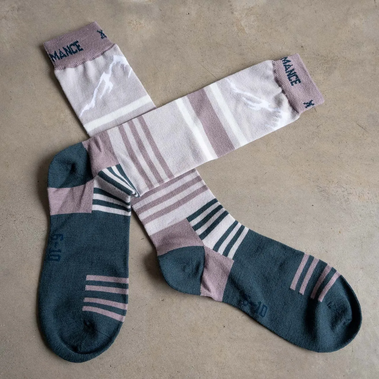 Move Mountains Long Merino Socks by XTM Australia