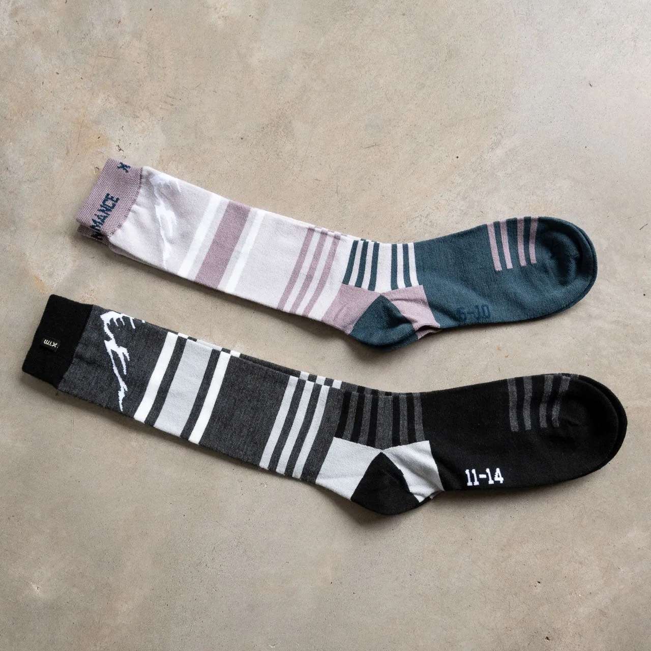 Move Mountains Long Merino Socks by XTM Australia