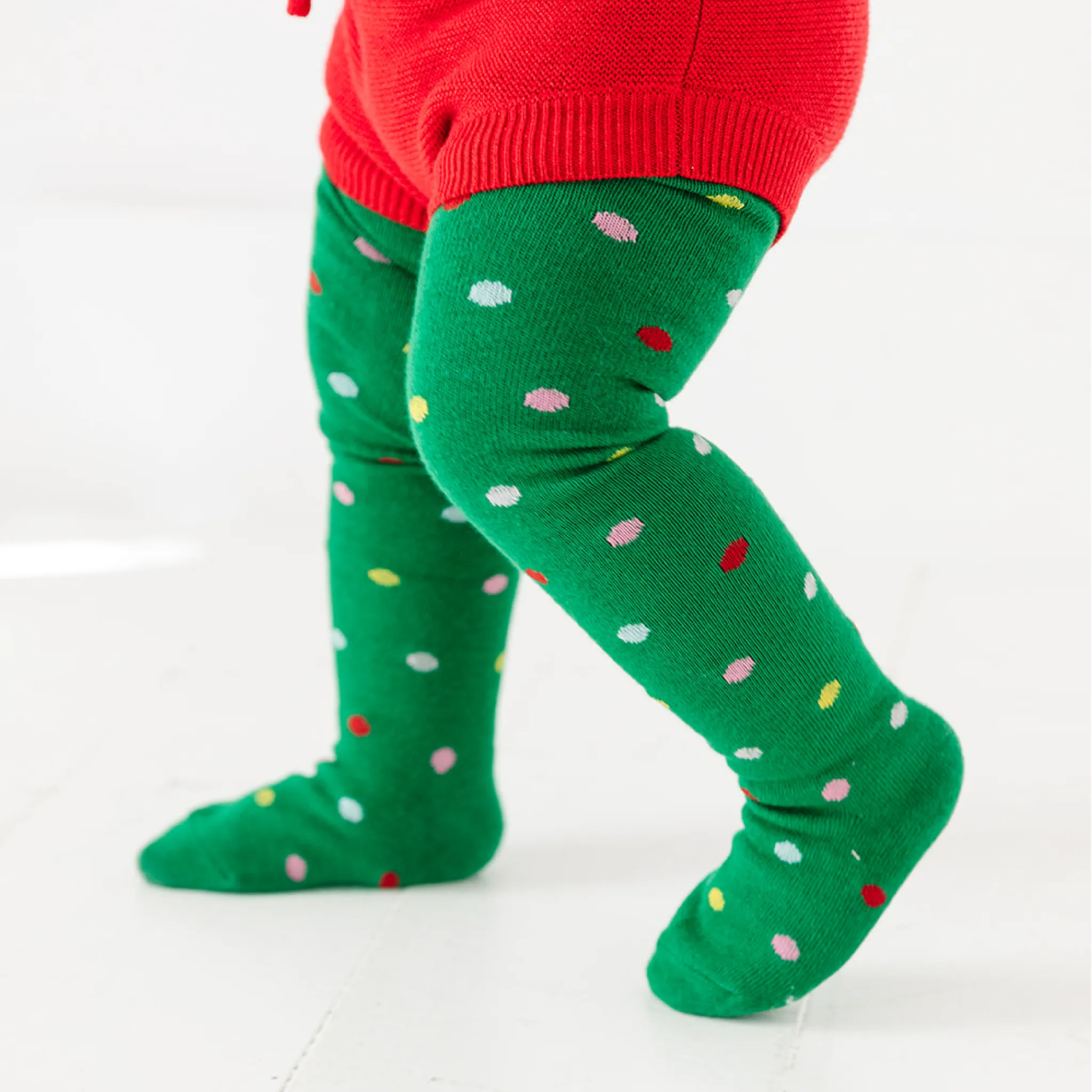 Oh Christmas Tree Knit Tights