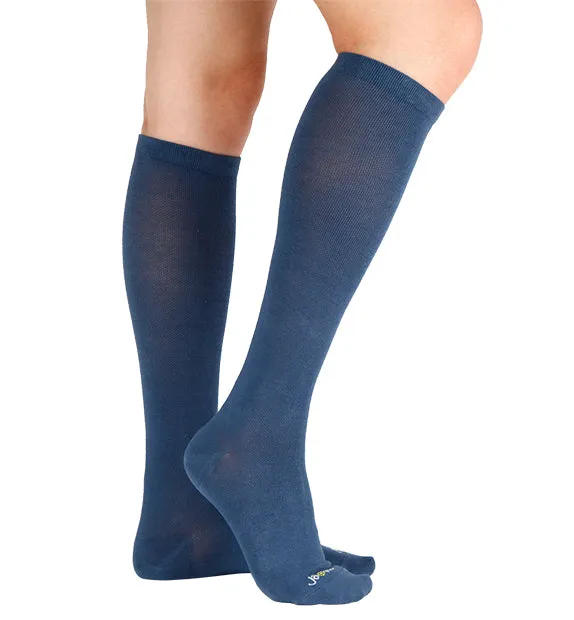 Pima Cotton Everyday Compression Socks (15-20mmHg) - Solids - 6 Pack