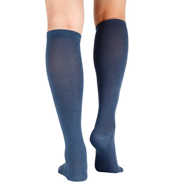 Pima Cotton Everyday Compression Socks (15-20mmHg) - Solids - 6 Pack