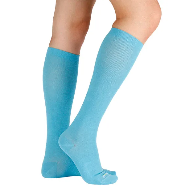 Pima Cotton Everyday Compression Socks (15-20mmHg) - Solids - 6 Pack