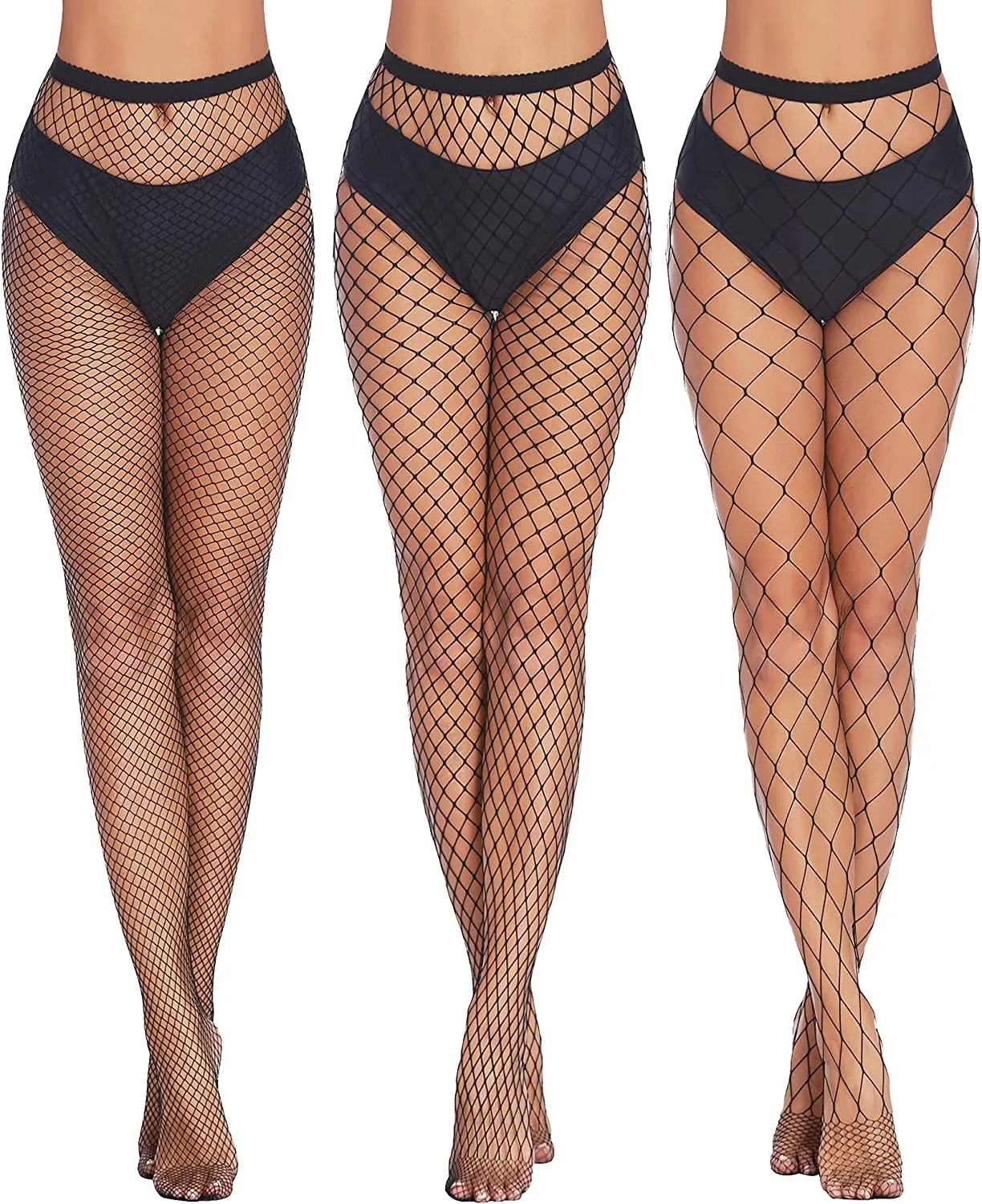 Plus Size Fishnet Stockings