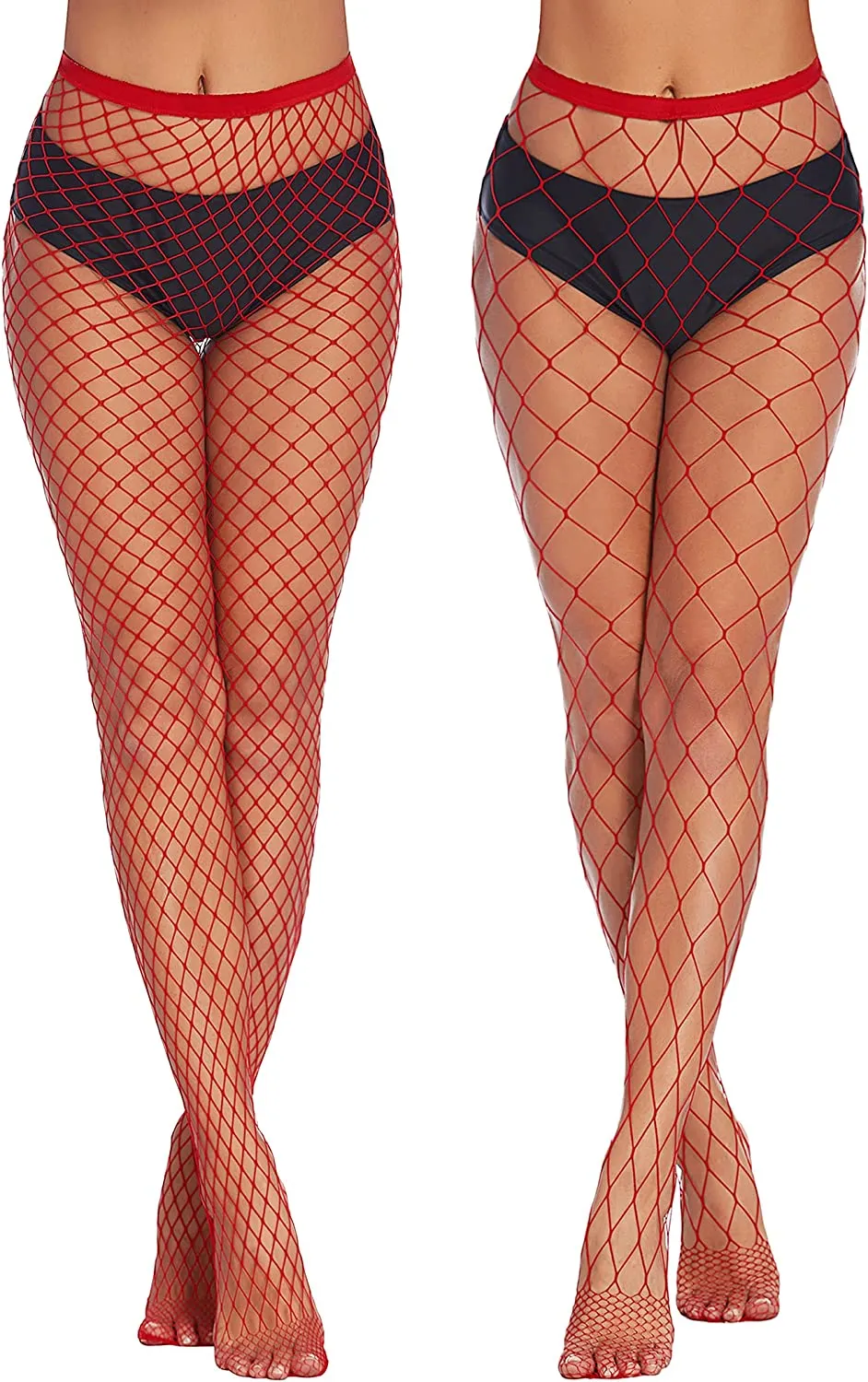 Plus Size Fishnet Stockings