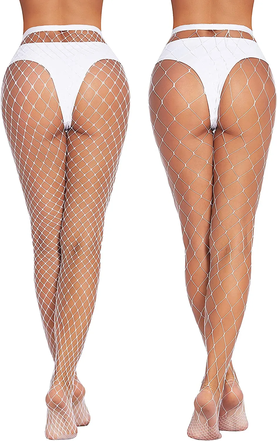 Plus Size Fishnet Stockings