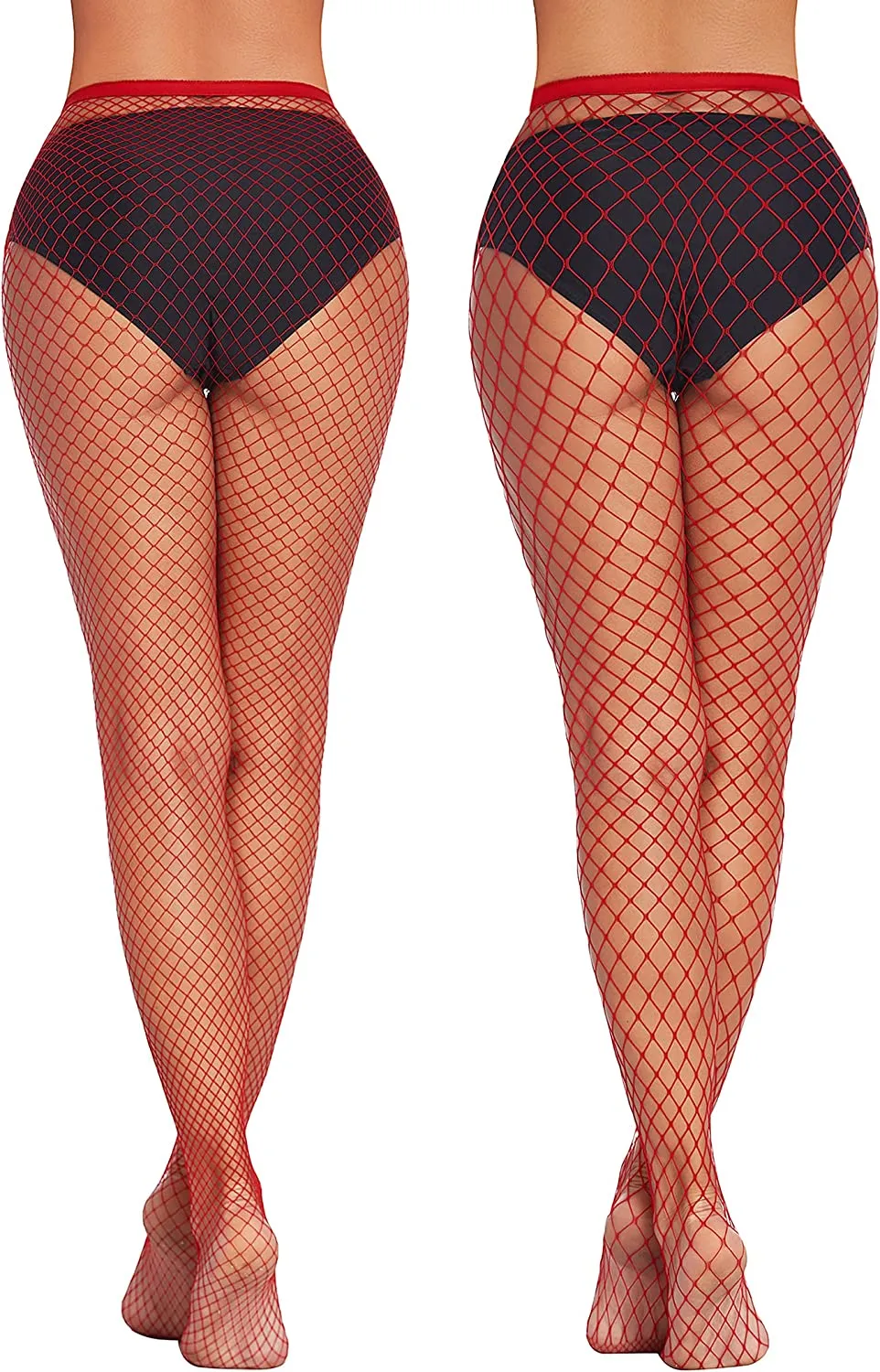 Plus Size Fishnet Stockings