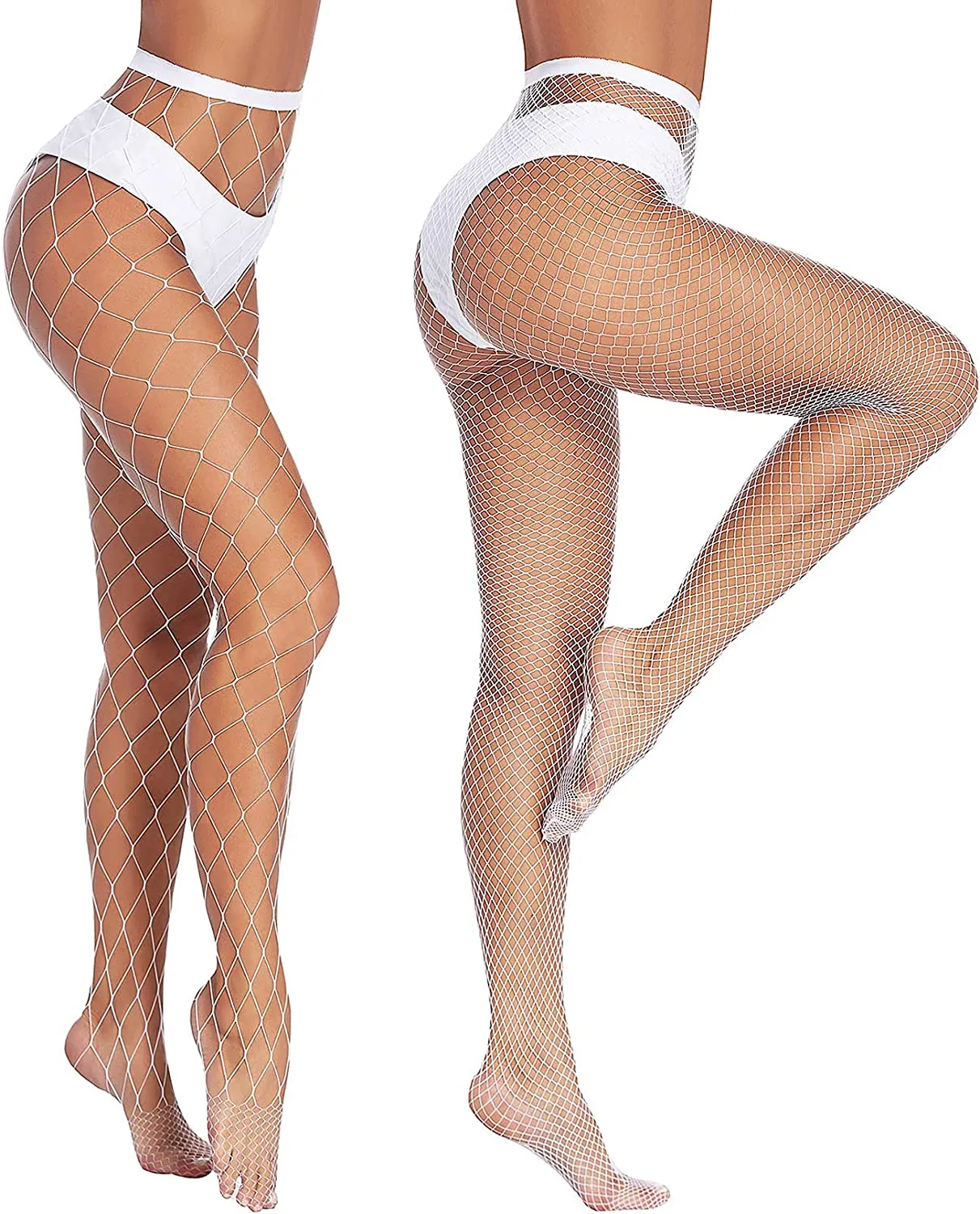 Plus Size Fishnet Stockings