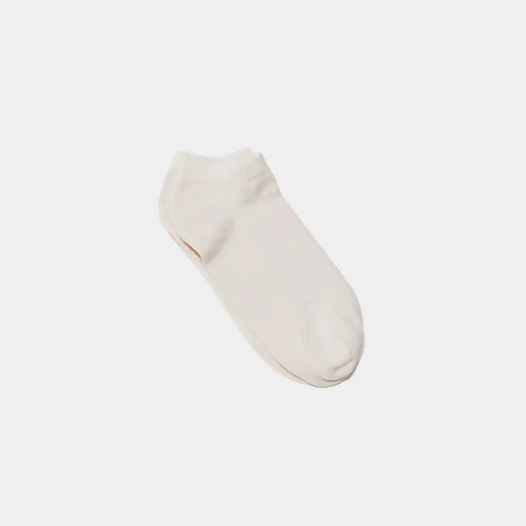 Pure Organic (no dye) Adult Ankle Socks - 98% Organic Cotton