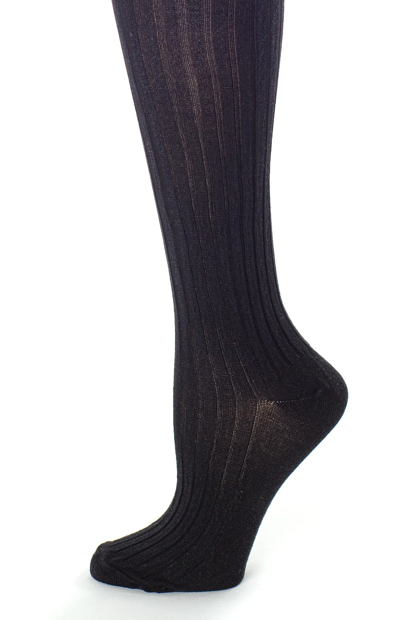 Ribbed Silk Stockings