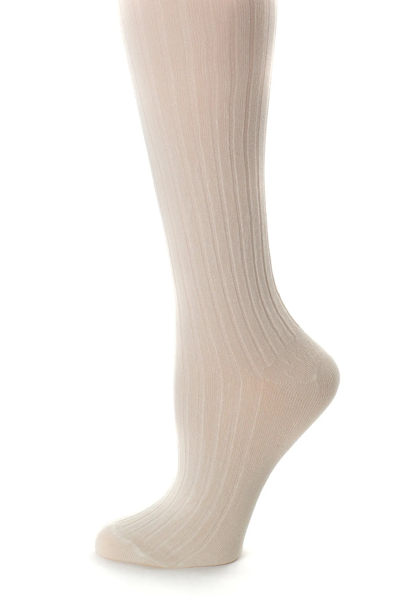 Ribbed Silk Stockings