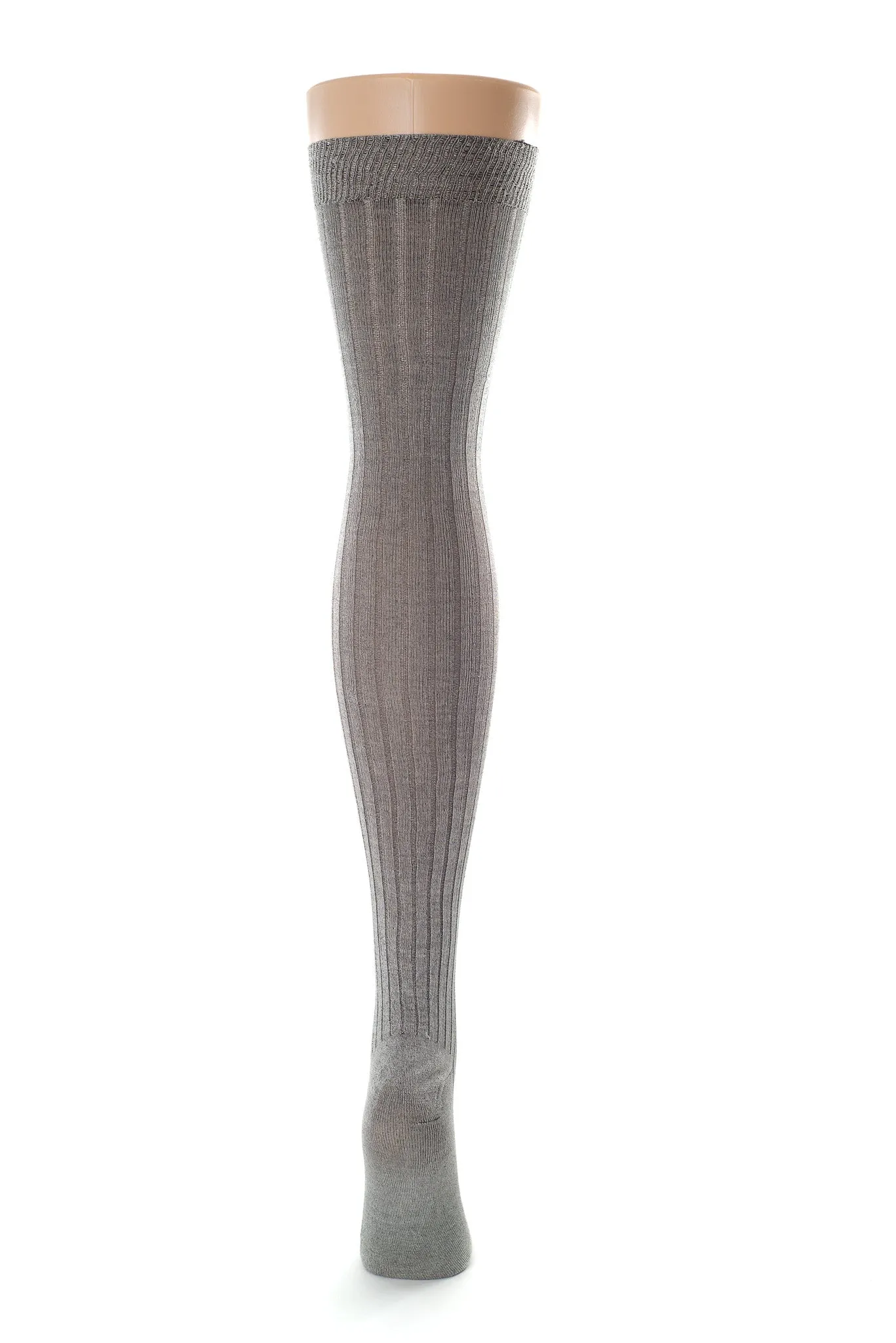 Ribbed Silk Stockings