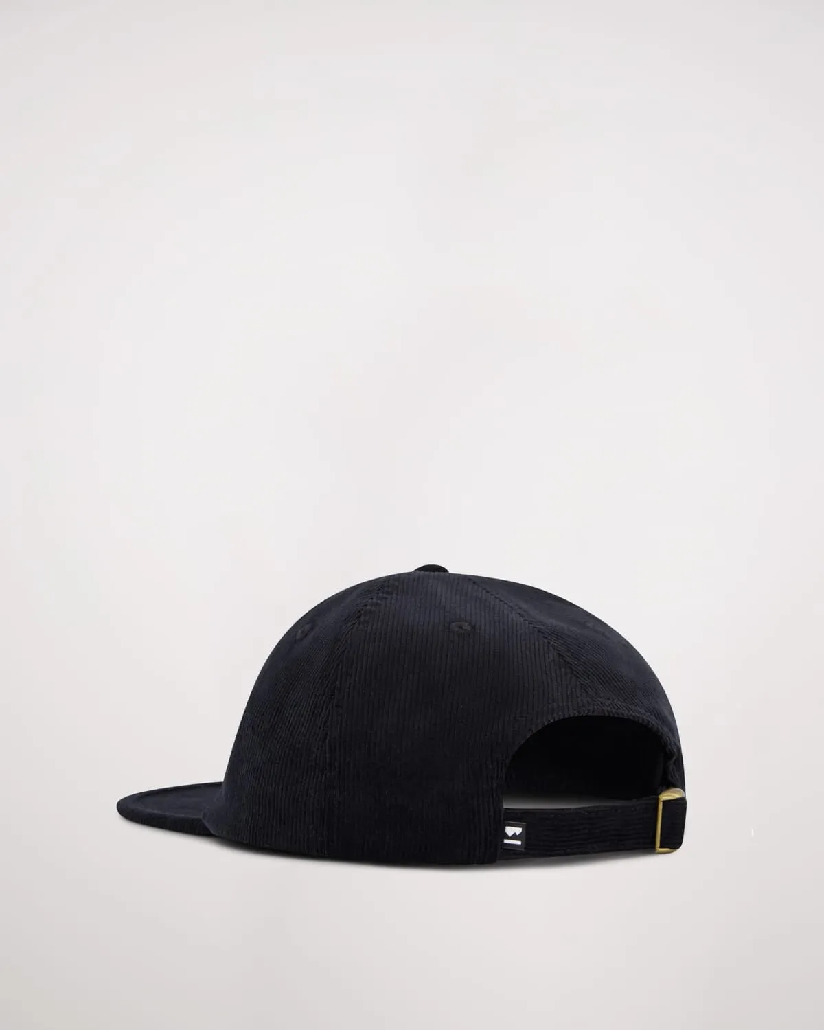 Roam Corduroy Cap - Black