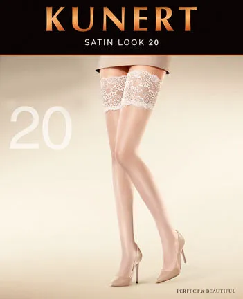 Satin Look 20 Stay Ups