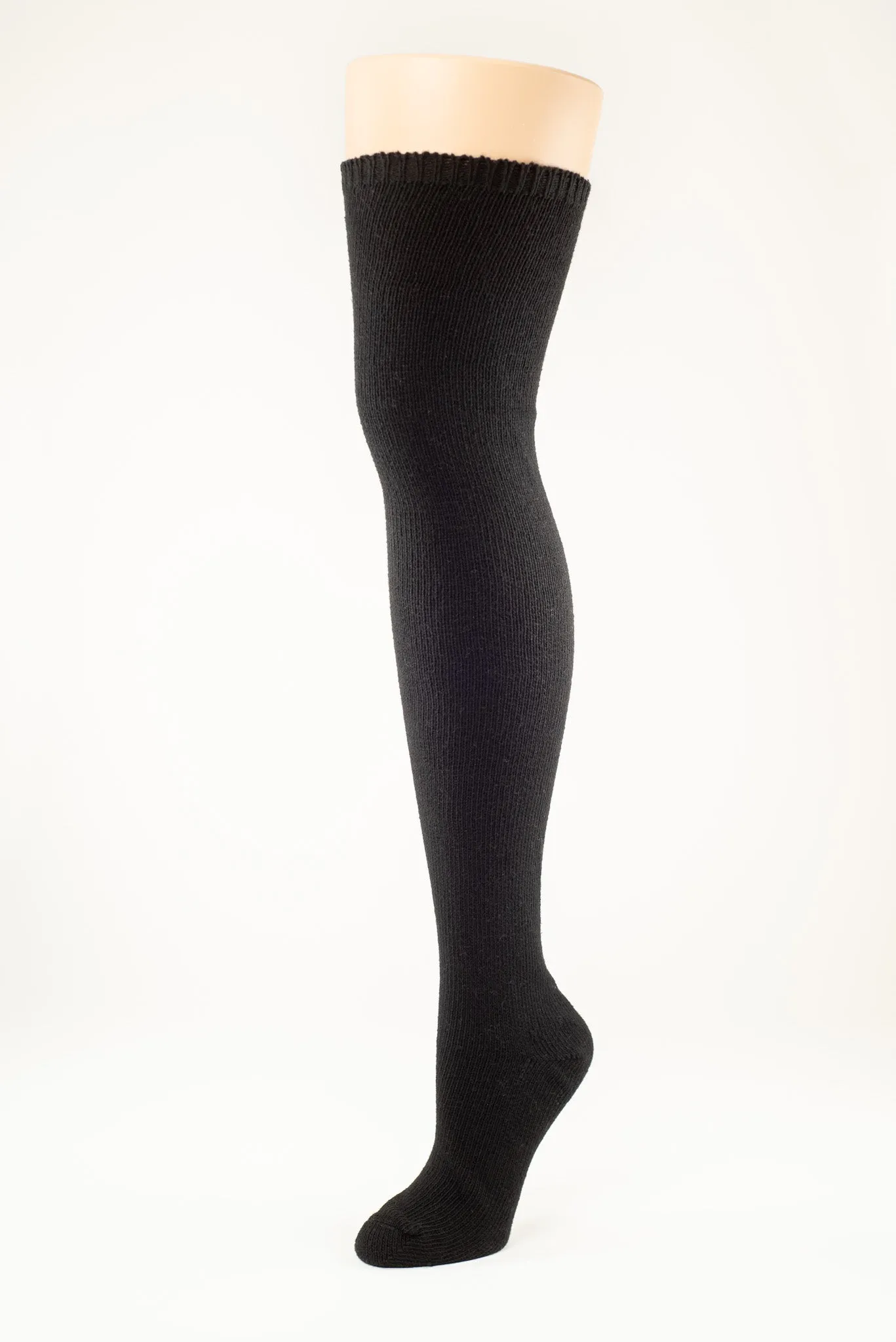 Seamed Heavyweight Cotton Stockings