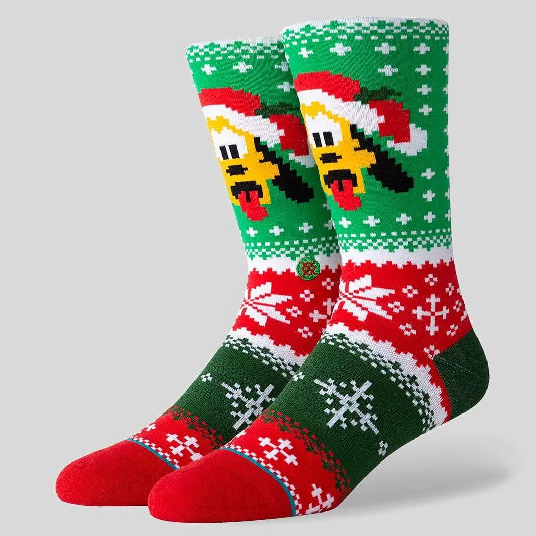 Stance Disney Pluto Claus Socks