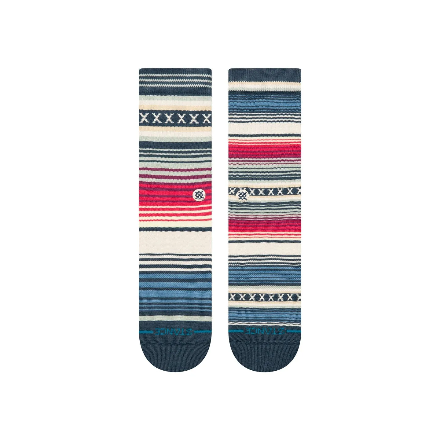 STANCE SOCKS CURREN CREW NAVY