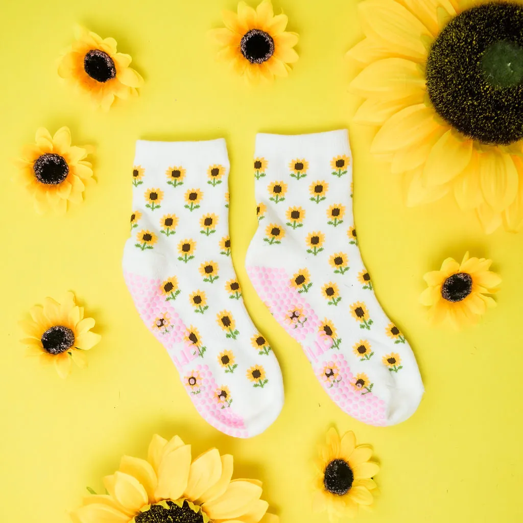 Sunflower Grippy Sock