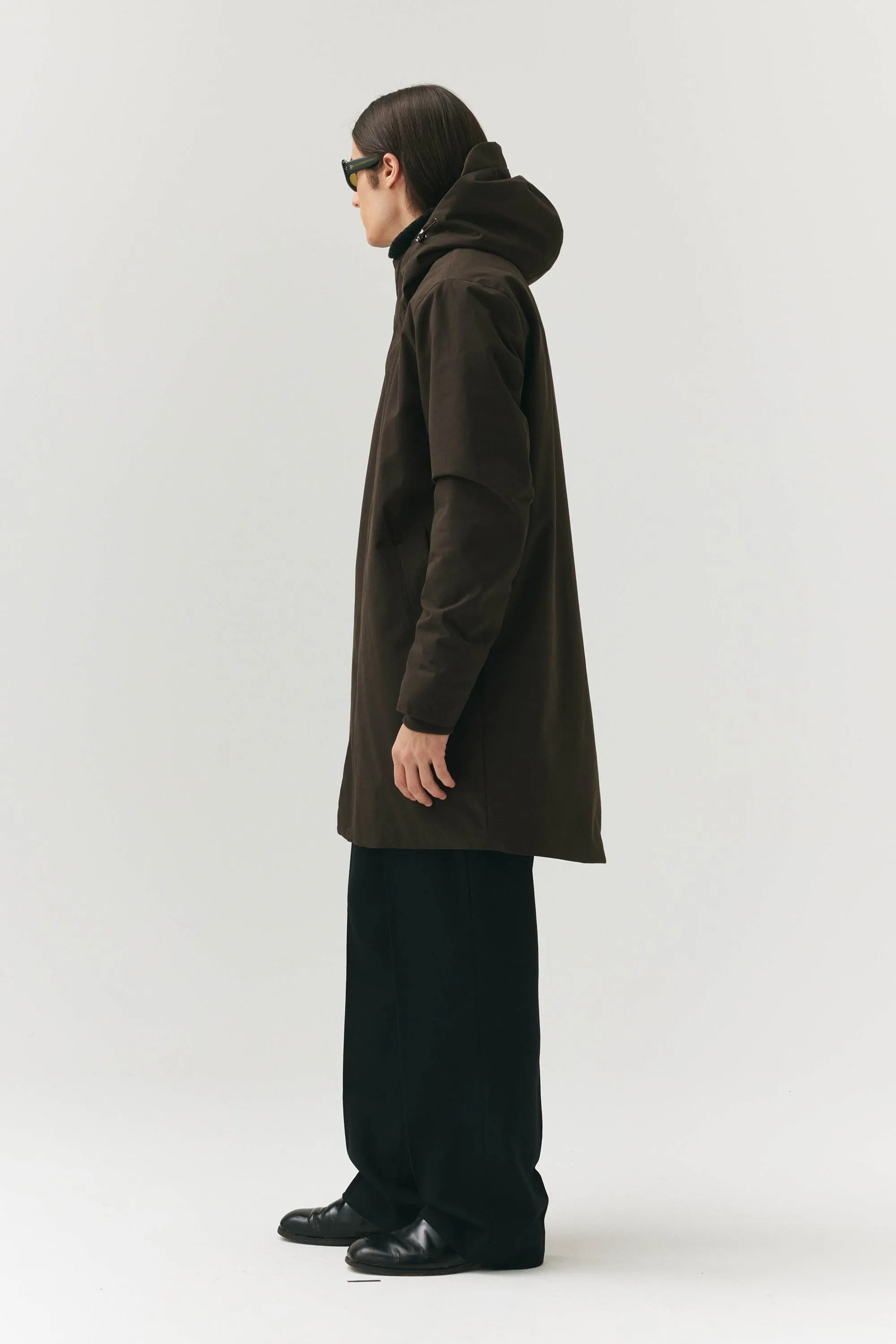 TERROR WEATHER POLYRAYON WOOL LOOK AW24 CHESTNUT