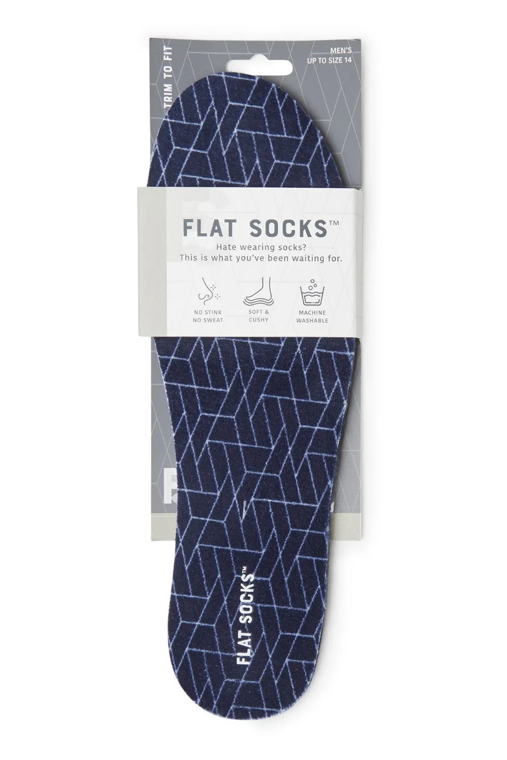 TERRY FLAT SOCKS™ | NAVY