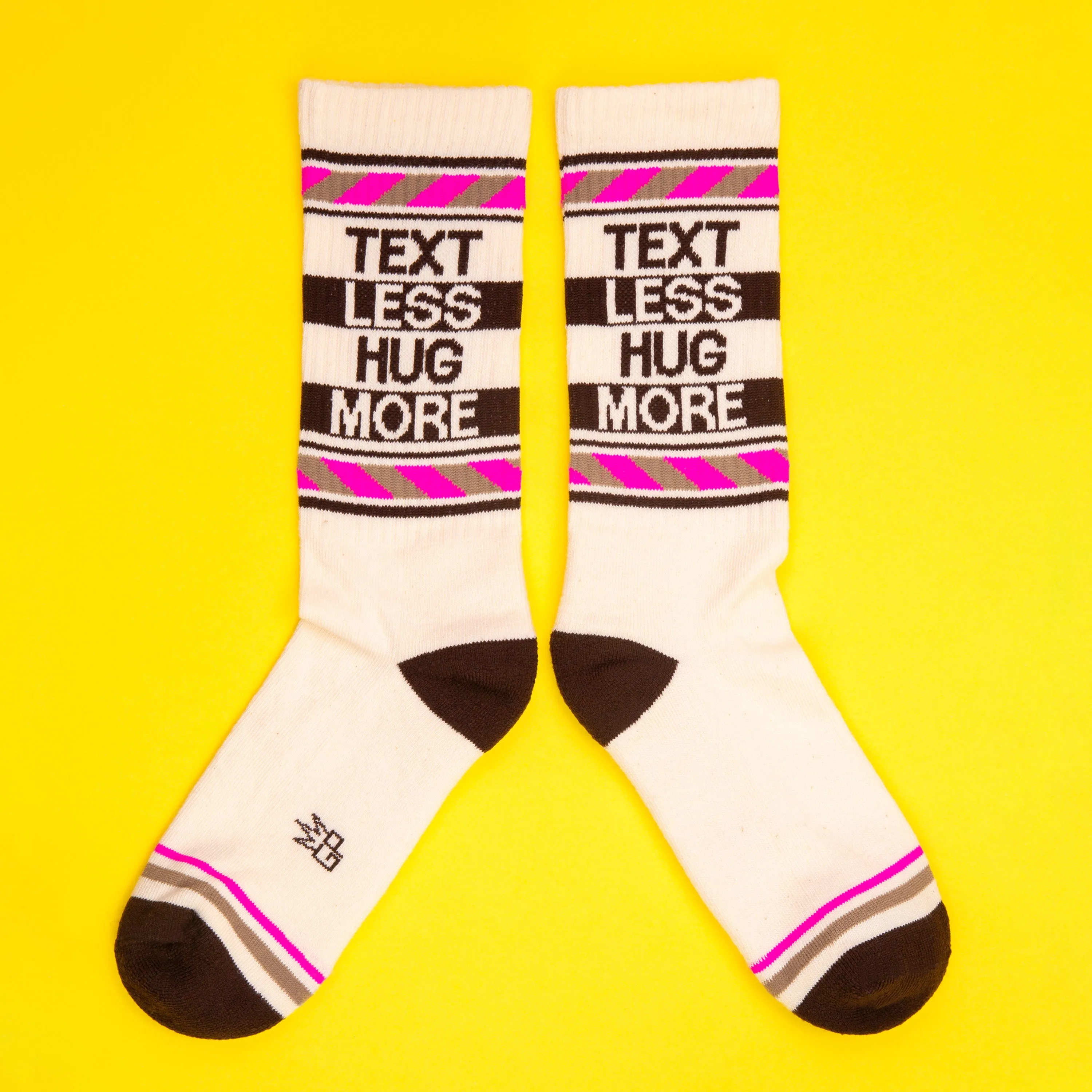 TEXT LESS HUG MORE