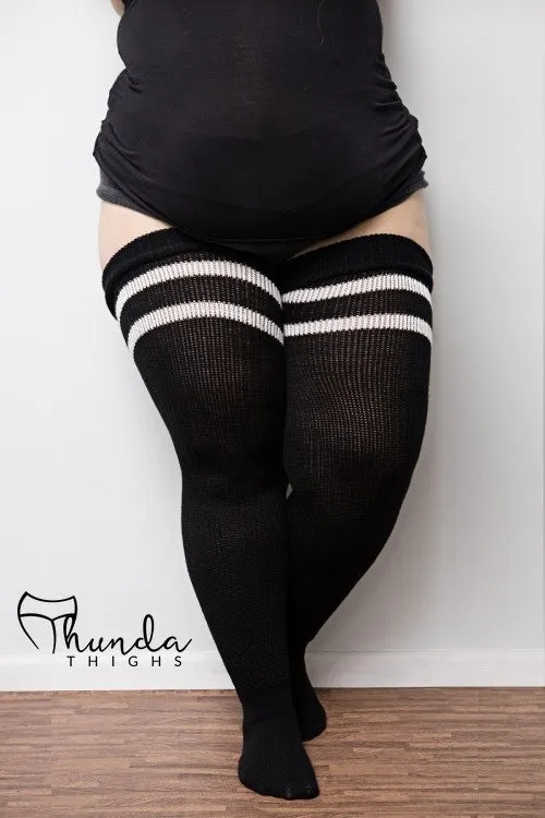 Thunda Thighs Top Stripe Thigh Highs