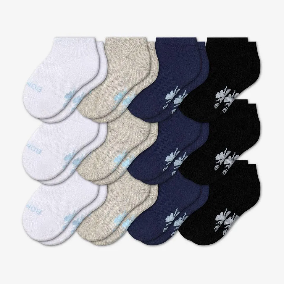 Toddler Lightweight Ankle Sock 12-Pack