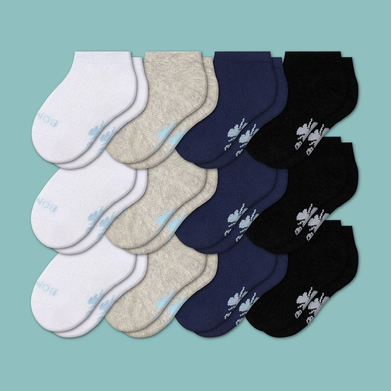 Toddler Lightweight Ankle Sock 12-Pack