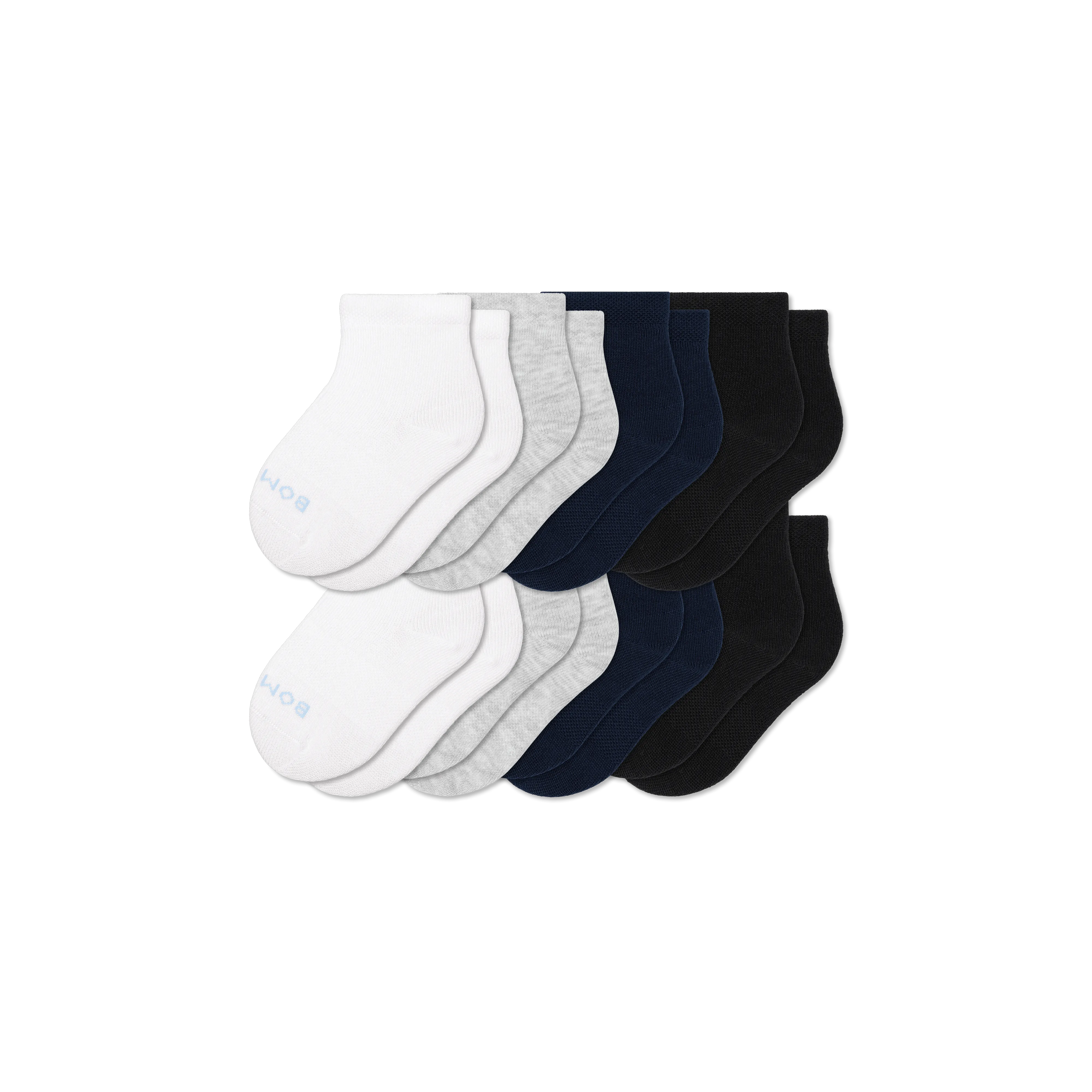 Toddler Lightweight Calf Sock 8-Pack