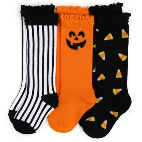 Trick-or-Treat Knee High Socks 3-Pack