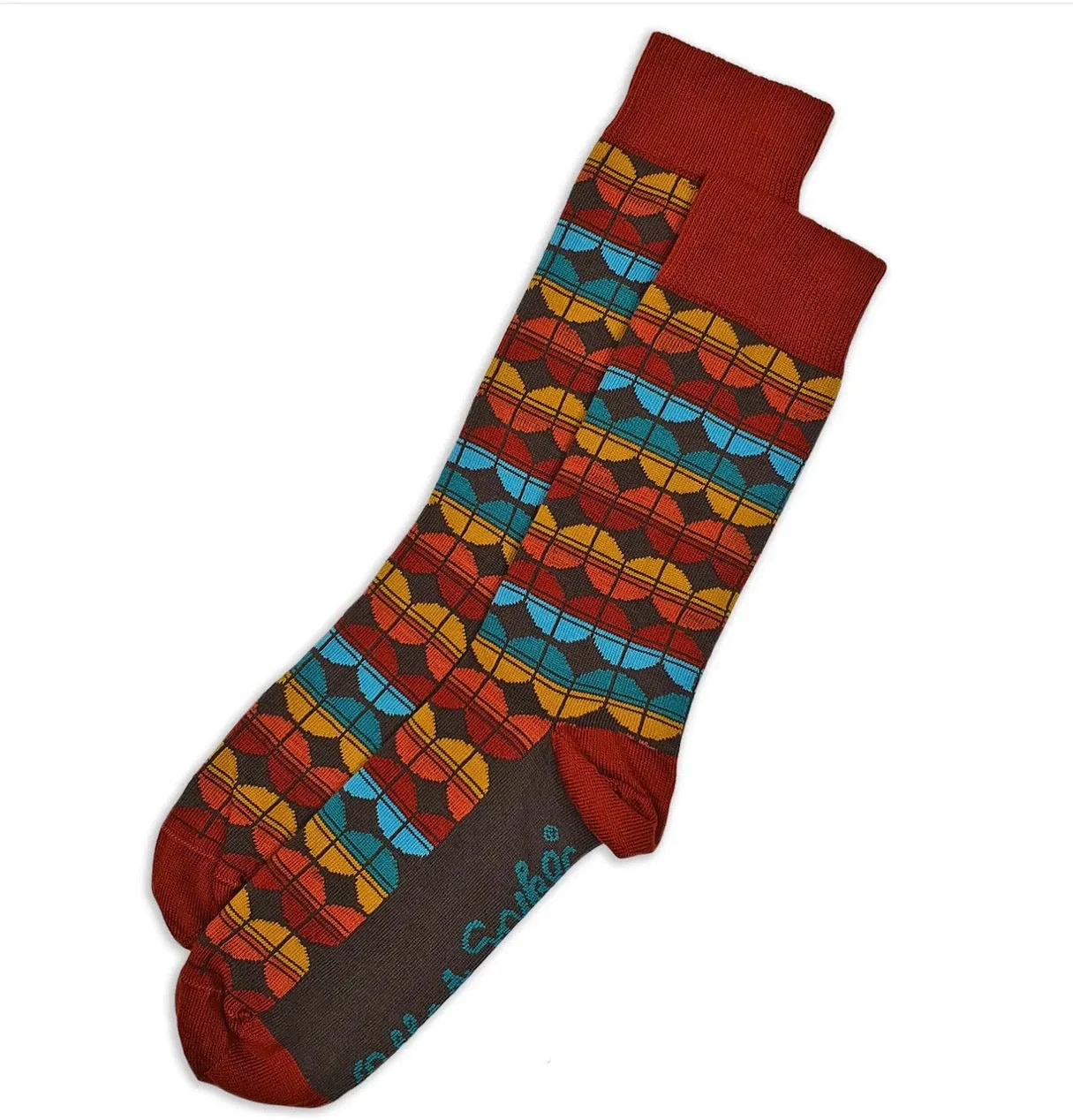 Two Lip - Australian Cotton Socks -Chocolate