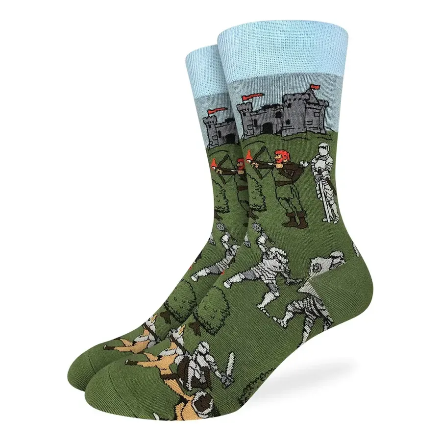 Unisex Medieval Knights Socks