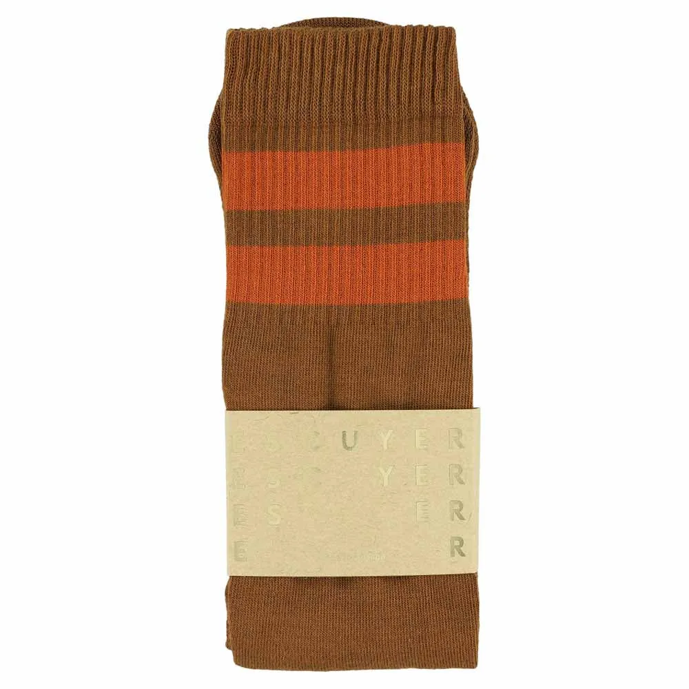 Unisex Tube Socks Double Stripe