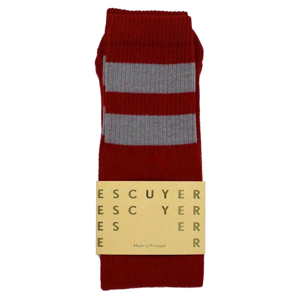 Unisex Tube Socks Double Stripe