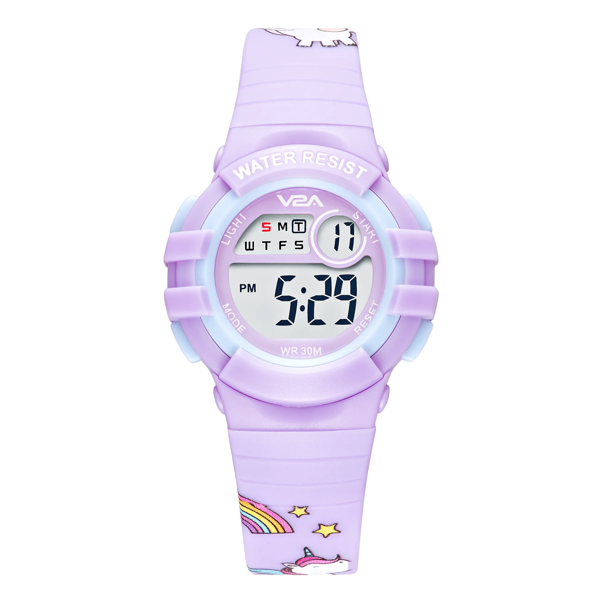 V2A Girls Kids Watch - Gifts for Girls Age 3-10 30 M Waterproof Digital Sports Watches for 3 4 5 6 7 8 Year Old Girls