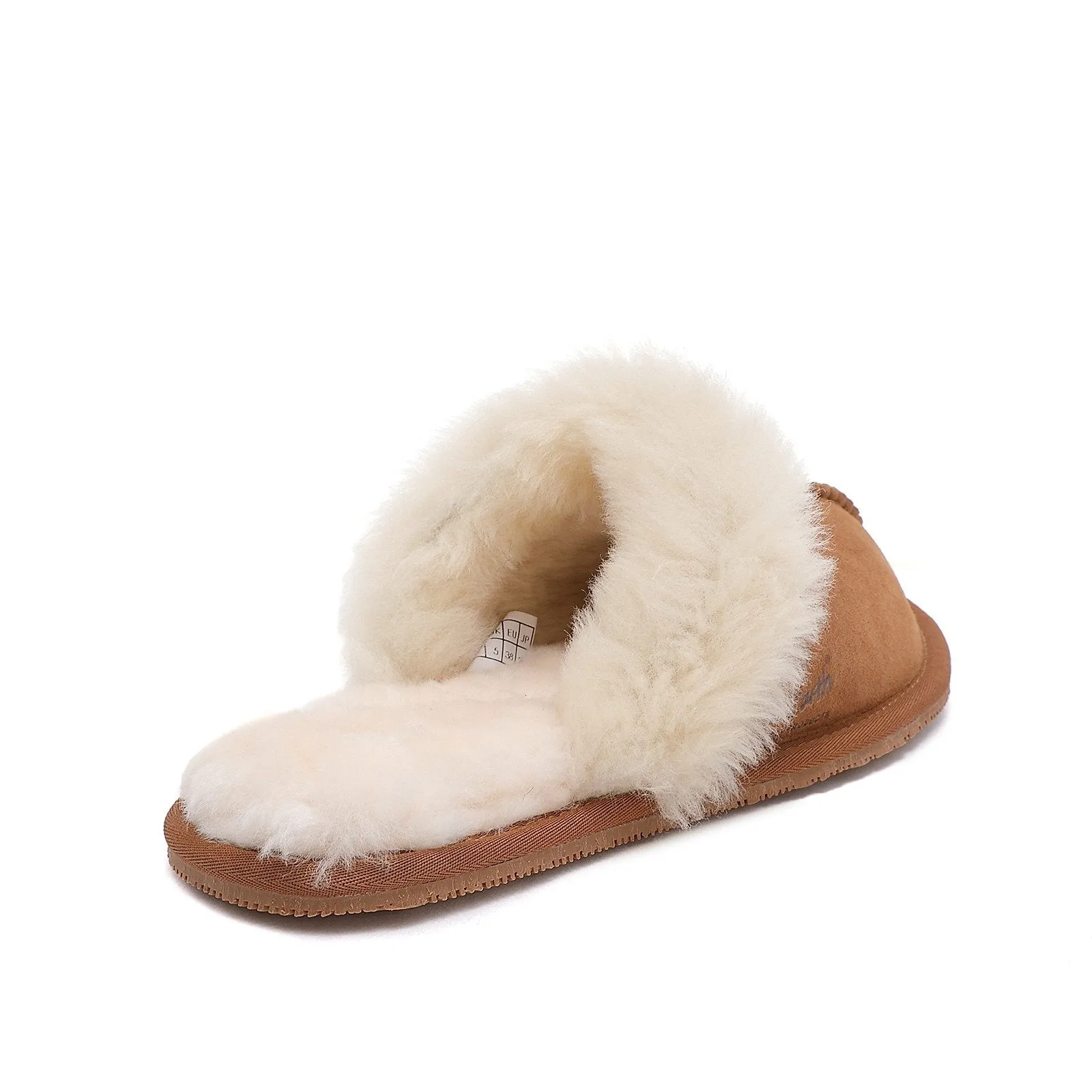 Women's Scuff - Australian Sheepskin UGG Slippers - Flexible Rubber Sole