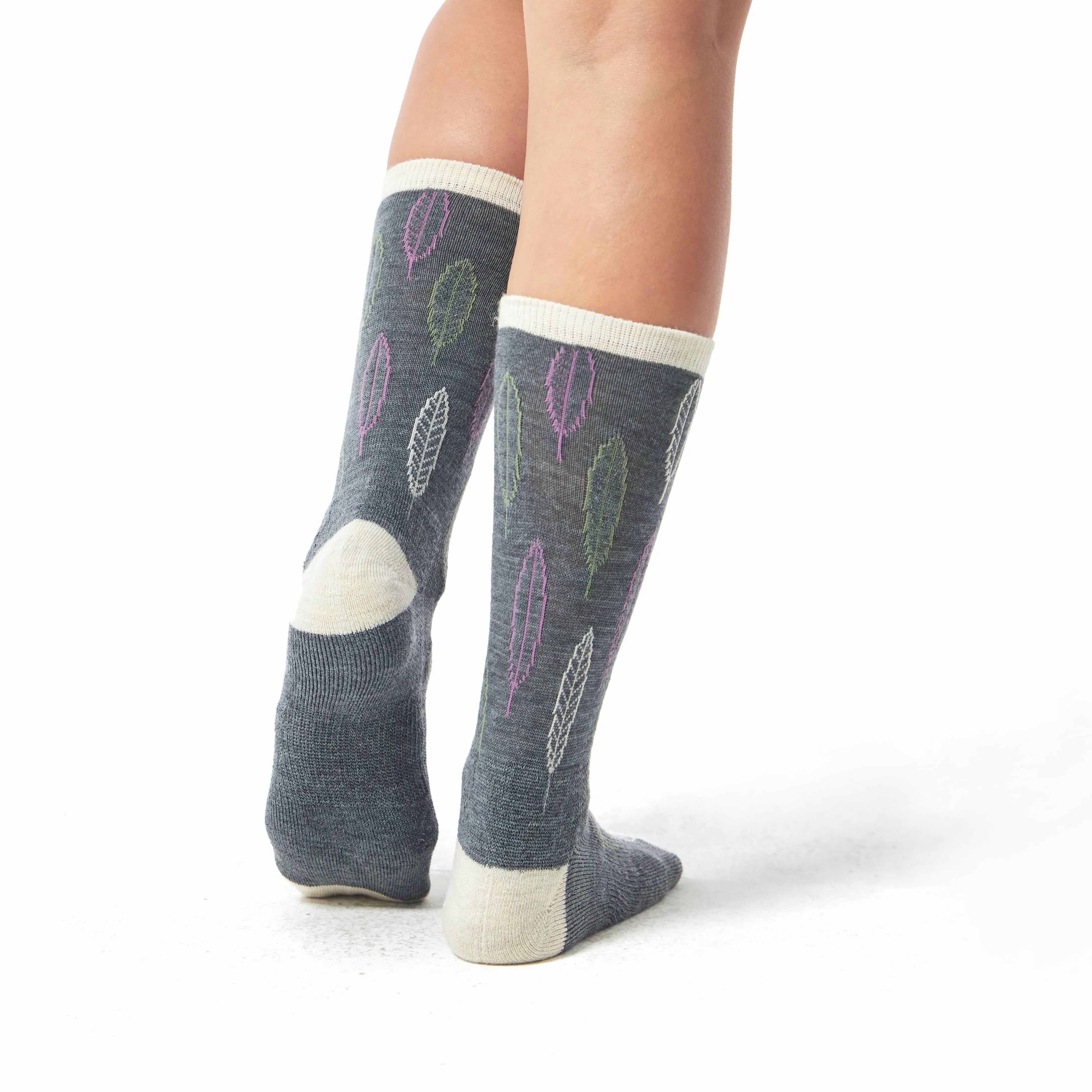 Women's Touch Wear Everyday Midtones crew socks 4-packs