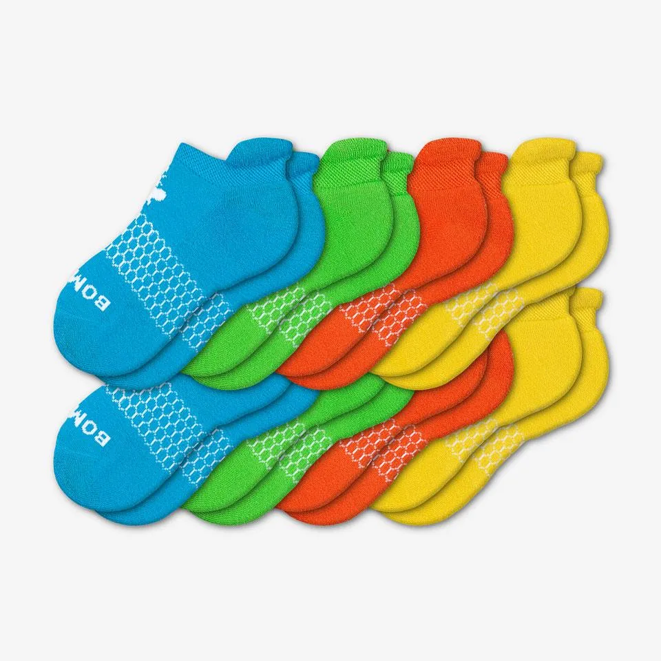 Youth Brights Ankle Sock 8-Pack