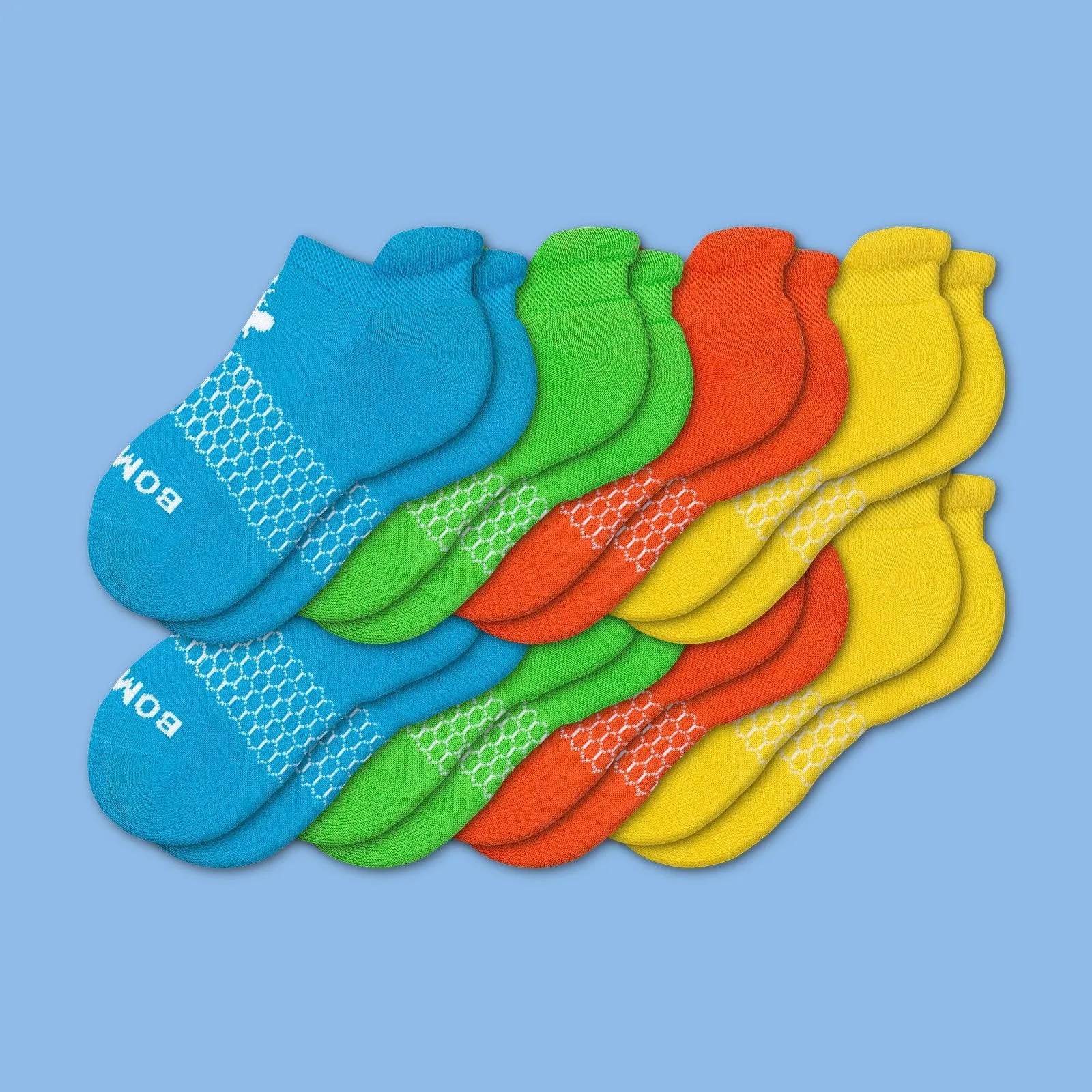 Youth Brights Ankle Sock 8-Pack