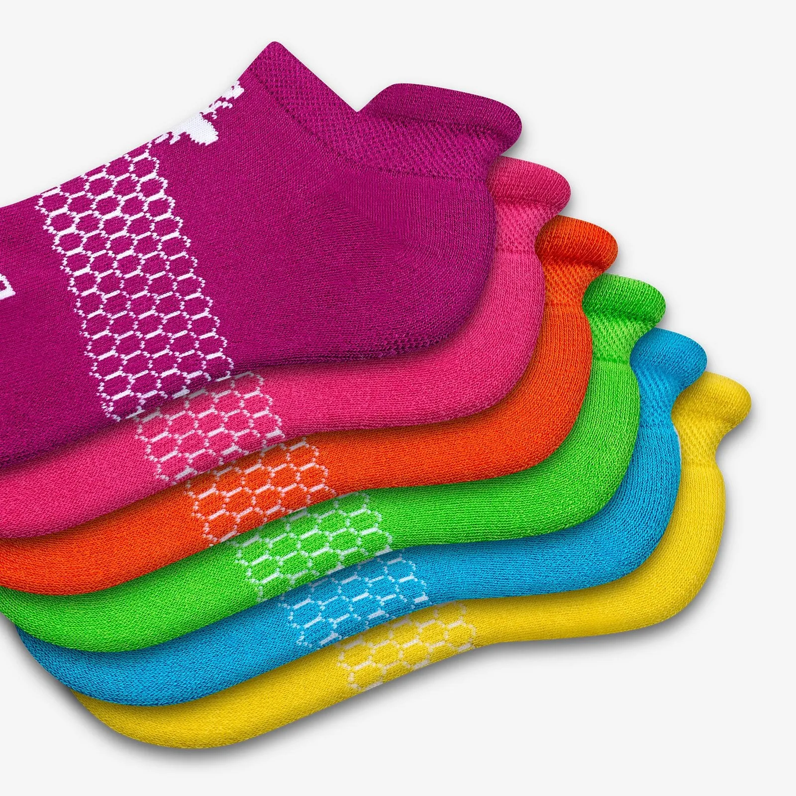 Youth Brights Ankle Sock 8-Pack