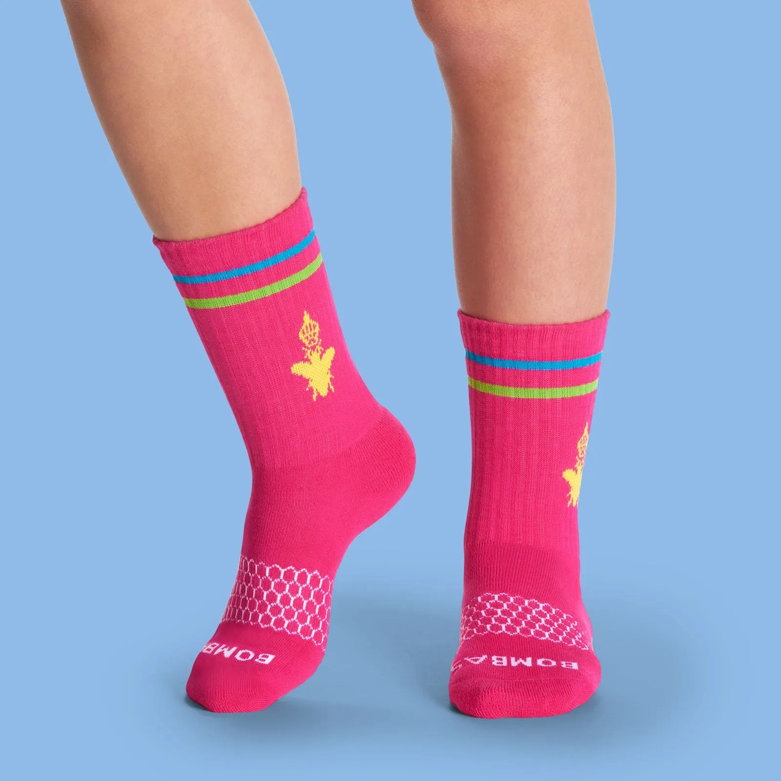 Youth Brights Calf Sock 8-Pack