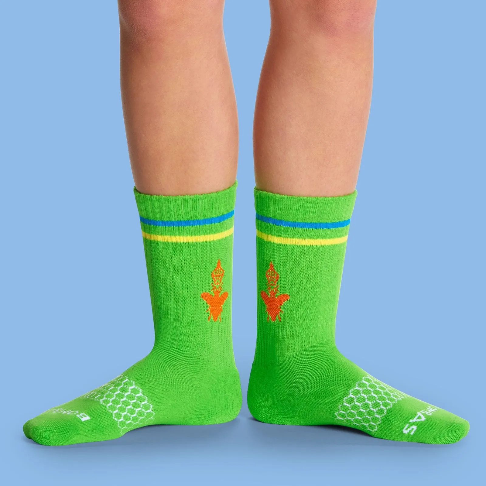 Youth Brights Calf Sock 8-Pack